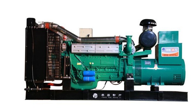 吴堡上柴500kw大型柴油发电机组